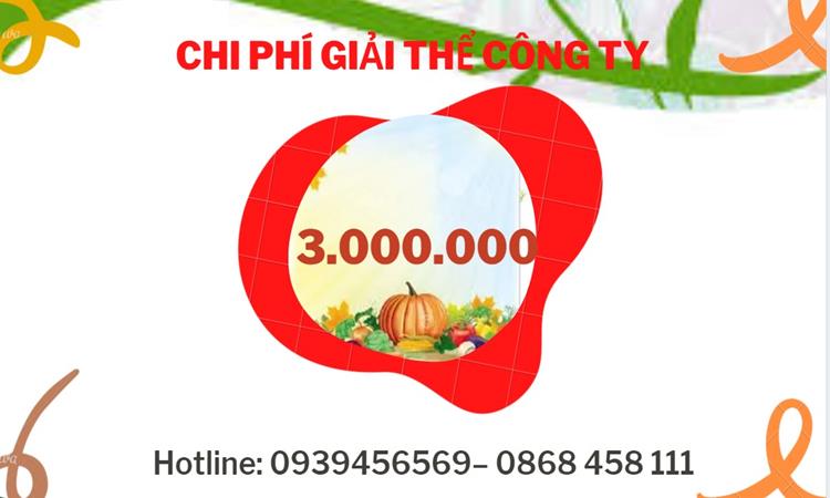 Dịch vụ giải thể công ty tại Quận Tây Hồ dịch vụ uy tín 
