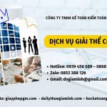 THỦ TỤC GIẢI THỂ DOANH NGHIỆP TẠI QUẬN THANH XUÂN TRỌN GÓI 6 Dịch vụ giải thể công ty tại Quận Thanh Xuân nhanh