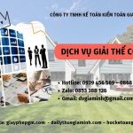 THỦ TỤC GIẢI THỂ DOANH NGHIỆP TẠI THÀNH PHỐ ĐÀ NẴNG TRỌN GÓI 6 Dịch vụ giải thể công ty tại Thành Phố Đà Nẵng nhanh