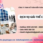 THỦ TỤC GIẢI THỂ DOANH NGHIỆP TẠI THÀNH PHỐ THỦ ĐỨC TRỌN GÓI 6 Dịch vụ giải thể công ty tại Thành Phố Thủ Đức nhanh
