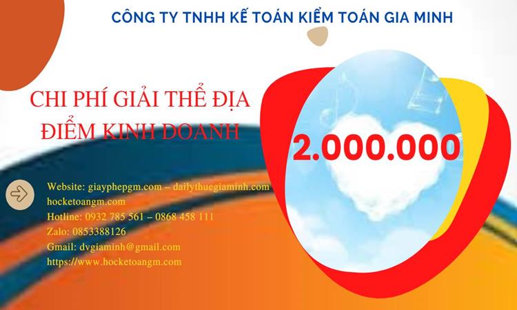 Dịch vụ giải thể địa điểm kinh doanh tại Bình Dương nhanh, giá rẻ