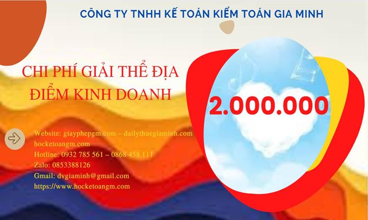 DỊCH VỤ GIẢI THỂ ĐỊA ĐIỂM KINH DOANH TẠI BÌNH THUẬN NHANH, GIÁ RẺ 5 Dịch vụ giải thể địa điểm kinh doanh tại Bình Thuận nhanh, giá rẻ