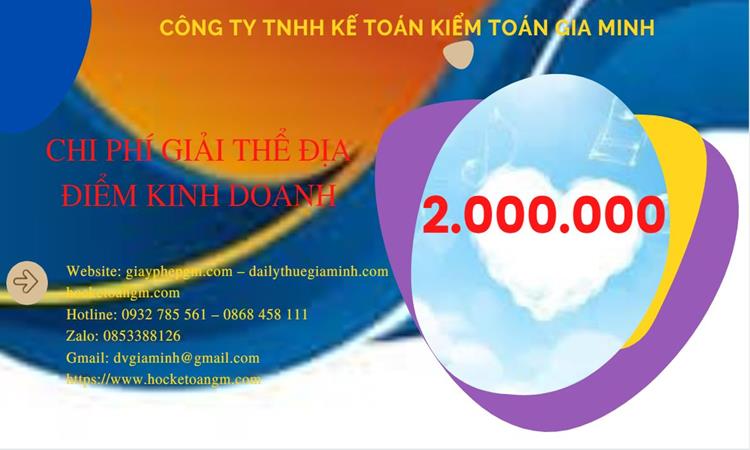 DỊCH VỤ GIẢI THỂ ĐỊA ĐIỂM KINH DOANH TẠI HÀ TĨNH NHANH, GIÁ RẺ 5 Dịch vụ giải thể địa điểm kinh doanh tại Hà Tĩnh nhanh, giá rẻ