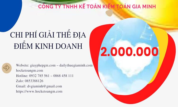 Dịch vụ giải thể địa điểm kinh doanh tại Huyện Phú Xuyên nhanh, giá rẻ