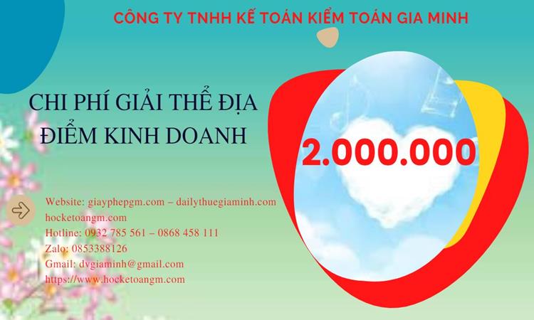 Dịch vụ giải thể địa điểm kinh doanh tại Lâm Đồng nhanh, giá rẻ