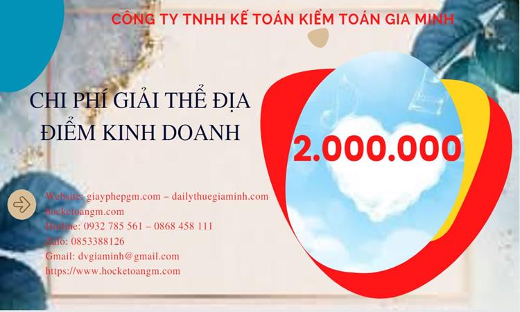 Dịch vụ giải thể địa điểm kinh doanh tại Nghệ An nhanh, giá rẻ