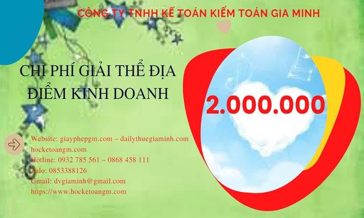 DỊCH VỤ GIẢI THỂ ĐỊA ĐIỂM KINH DOANH TẠI PHÚ YÊN NHANH, GIÁ RẺ 5 Dịch vụ giải thể địa điểm kinh doanh tại Phú Yên nhanh, giá rẻ