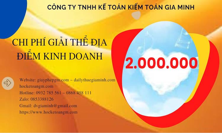 Dịch vụ giải thể địa điểm kinh doanh tại Quận Hai Bà Trưng nhanh, giá rẻ