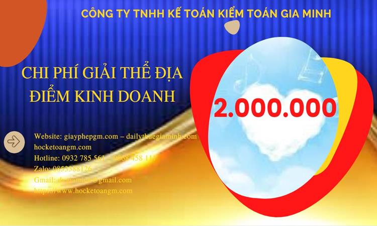 Dịch vụ giải thể địa điểm kinh doanh tại Quận Hoàn Kiếm nhanh, giá rẻ