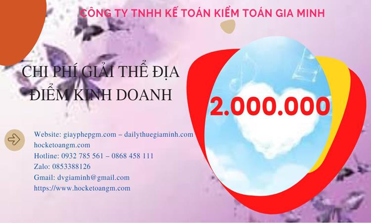 DỊCH VỤ GIẢI THỂ ĐỊA ĐIỂM KINH DOANH TẠI QUẬN Ô MÔN NHANH, GIÁ RẺ 5 Dịch vụ giải thể địa điểm kinh doanh tại Quận Ô Môn nhanh, giá rẻ