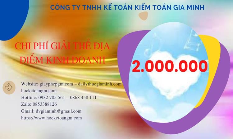 DỊCH VỤ GIẢI THỂ ĐỊA ĐIỂM KINH DOANH TẠI QUẬN TÂN PHÚ NHANH, GIÁ RẺ 7 Dịch vụ giải thể địa điểm kinh doanh tại Quận Tân Phú nhanh, giá rẻ