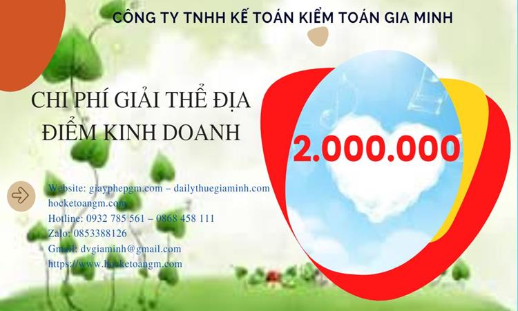 Dịch vụ giải thể địa điểm kinh doanh tại Thành phố Hải Phòng nhanh, giá rẻ
