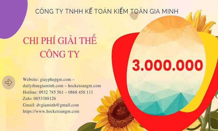 Dịch vụ giải thể doanh nghiệp cổ phần tại TP Hồ Chí Minh 