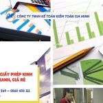 Dịch vụ làm giấy phép kinh doanh nhanh, giá rẻ 6 Dịch vụ làm giấy phép kinh doanh nhanh chi phí rẻ