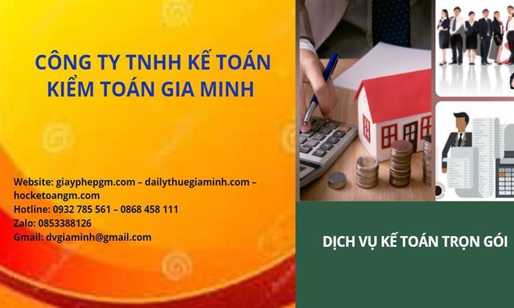 Dịch vụ kế toán chuyên nghiệp tại Quận Bình Tân 