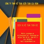 Dịch vụ kế toán tại Khánh Hòa giá rẻ