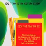 Dịch vụ kế toán tại Nha Trang giá rẻ