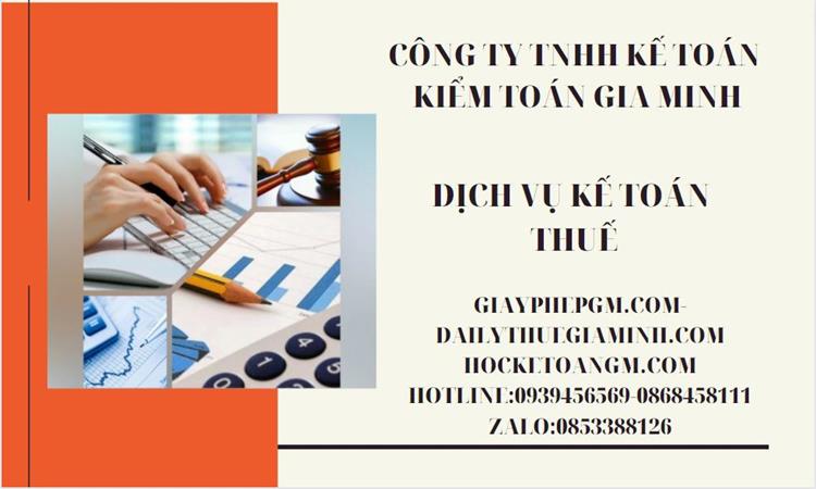 BẢNG GIÁ DỊCH VỤ KẾ TOÁN THUẾ TRỌN GÓI TẠI BÌNH ĐỊNH 4 Dịch vụ kế toán thuế trọn gói tại Bình Định