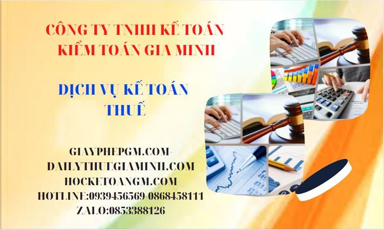 Dịch vụ kế toán thuế trọn gói tại Hà Nam 