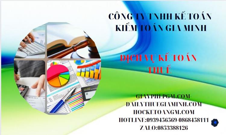 Dịch vụ kế toán thuế trọn gói tại Huyện Bình Chánh 
