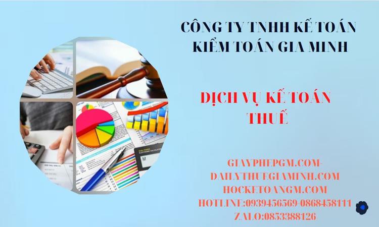 Dịch vụ kế toán thuế trọn gói tại Huyện Củ Chi 