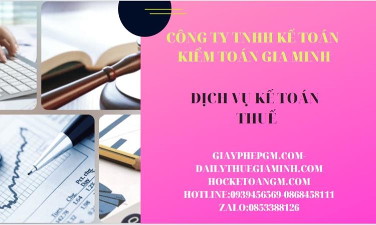BẢNG GIÁ DỊCH VỤ KẾ TOÁN THUẾ TRỌN GÓI TẠI HUYỆN ĐÔNG ANH 4 Dịch vụ kế toán thuế trọn gói tại Huyện Đông Anh