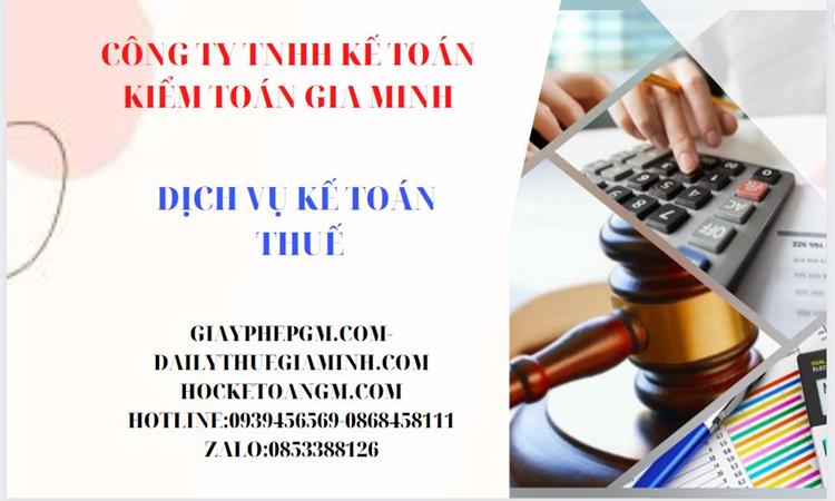 Dịch vụ kế toán thuế trọn gói tại Quận 10 