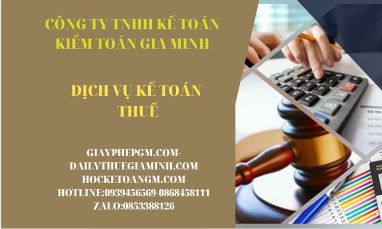 Dịch vụ kế toán thuế trọn gói tại Quận 12 