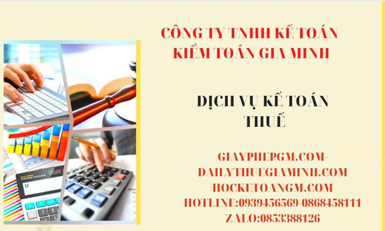 Dịch vụ kế toán thuế trọn gói tại Quận 8 