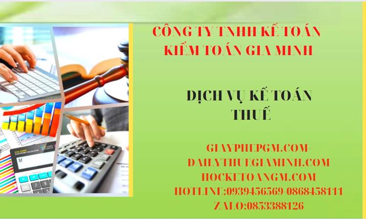 Dịch vụ kế toán thuế trọn gói tại Quận 9 Dịch vụ kế toán thuế trọn gói tại Quận 9 