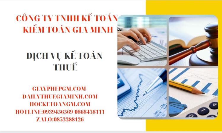 Dịch vụ kế toán thuế trọn gói tại Quận Bình Thủy 