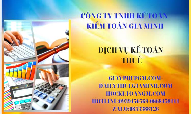 BẢNG GIÁ DỊCH VỤ KẾ TOÁN THUẾ TRỌN GÓI TẠI QUẬN NAM TỪ LIÊM 4 Dịch vụ kế toán thuế trọn gói tại Quận Nam Từ Liêm