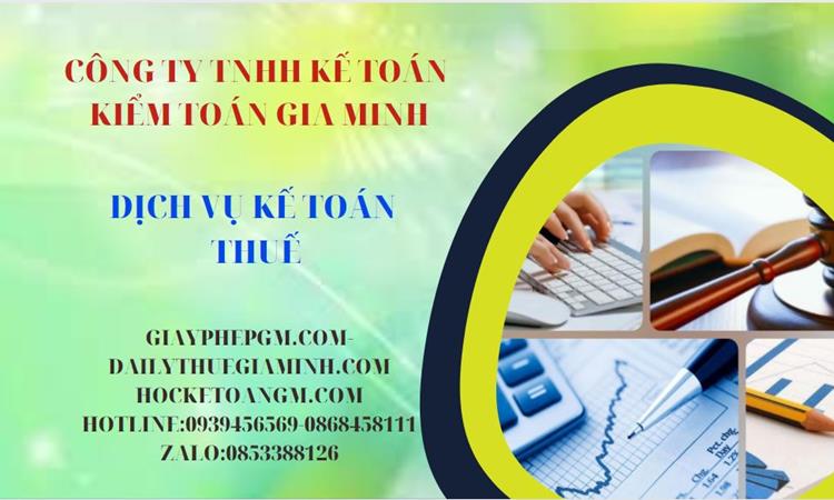 Dịch vụ kế toán thuế trọn gói tại Quận Tân Bình 