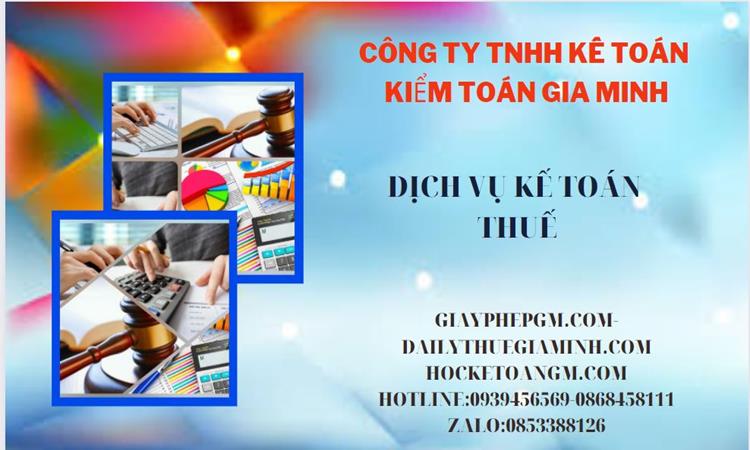 Dịch vụ kế toán thuế trọn gói tại Quận Thốt Nốt 