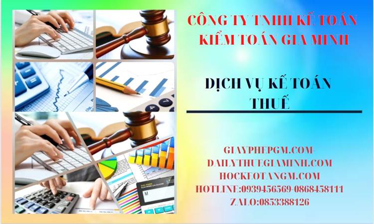 Dịch vụ kế toán thuế trọn gói tại Thái Bình 