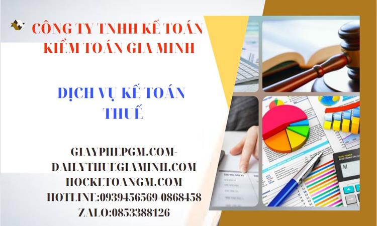 Dịch vụ kế toán thuế trọn gói tại Thành phố Phủ Lý 