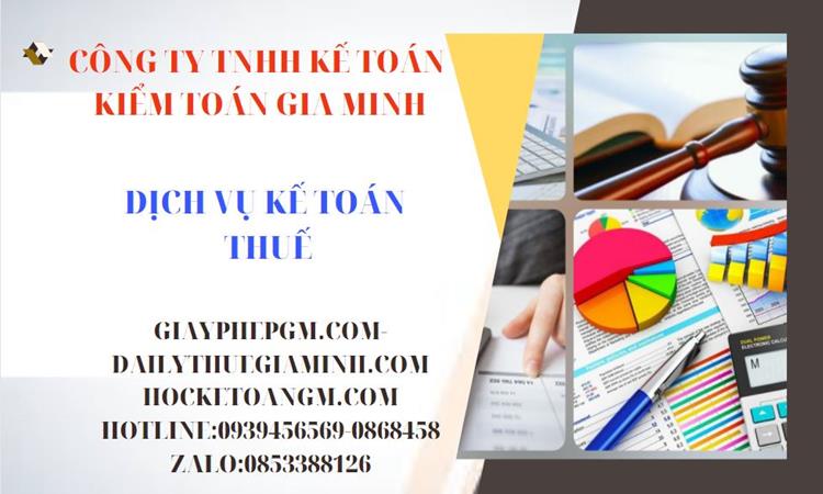 Dịch vụ kế toán thuế trọn gói tại Thừa Thiên Huế 