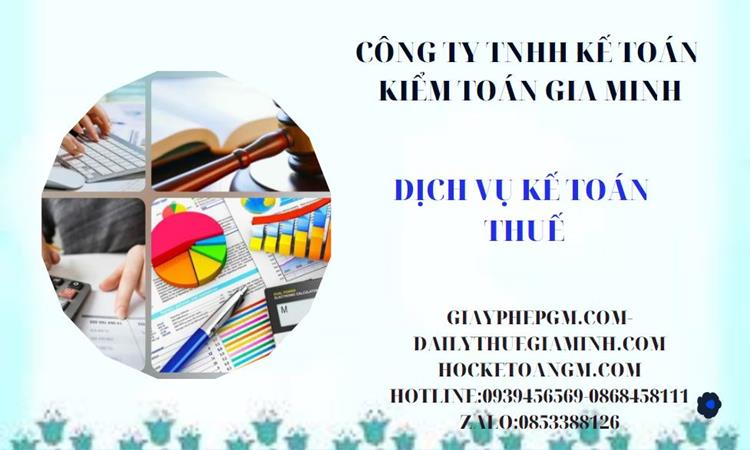 Dịch vụ kế toán thuế trọn gói tại Tiền Giang 