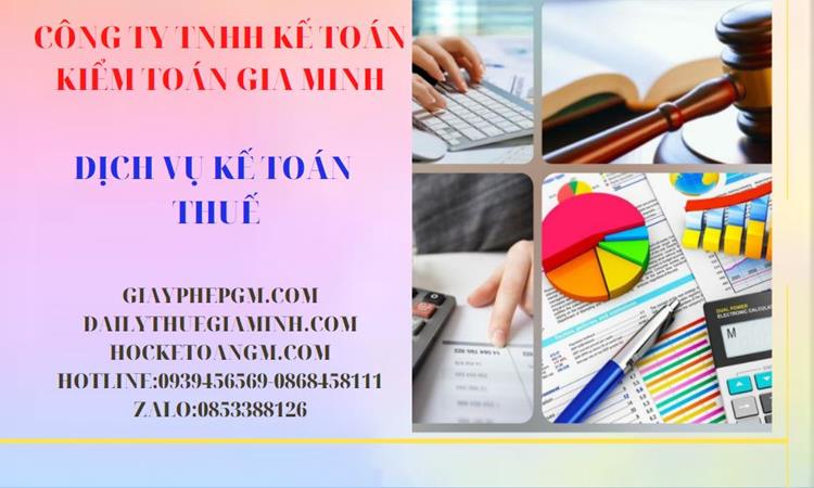 Dịch vụ kế toán thuế trọn gói tại TP Hồ Chí Minh 