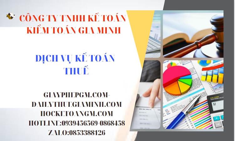 Dịch vụ kế toán thuế trọn gói tại Tuyên QuangDịch vụ kế toán thuế trọn gói tại Tuyên Quang 