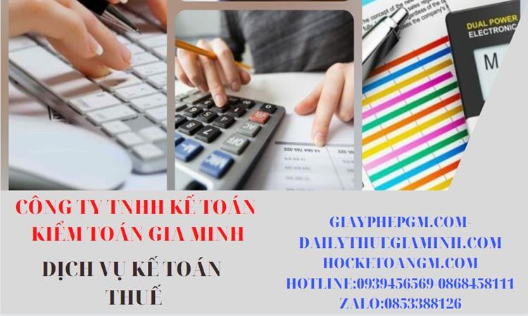 Dịch vụ kế toán thuế trọn gói tại Vĩnh Phúc 