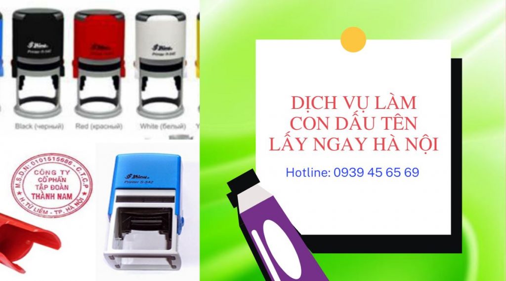 DỊCH VỤ LÀM CON DẤU TÊN LẤY NGAY HUYỆN ĐAN PHƯỢNG - HÀ NỘI 10 Dịch vụ khắc dấu giá rẻ tại Huyện Đan Phượng - Hà Nội