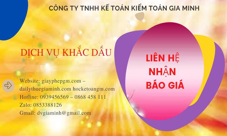 Làm con dấu nhanh tại lạng sơn 5 Dịch vụ khắc dấu giao tận nơi tại Lạng Sơn