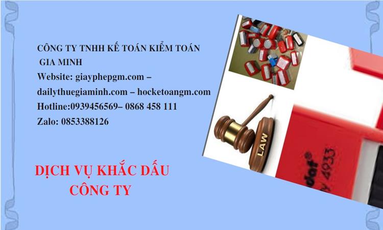 KHẮC DẤU CÔNG TY TẠI QUẬN CÁI RĂNG LẤY LIỀN 4 Dịch vụ khắc dấu tại Quận Cái Răng lấy liền