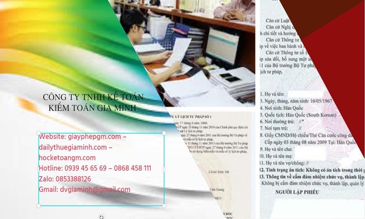  Dịch vụ làm lý lịch tư pháp tại số 1 tại Thành Phố Hồ Chí Minh