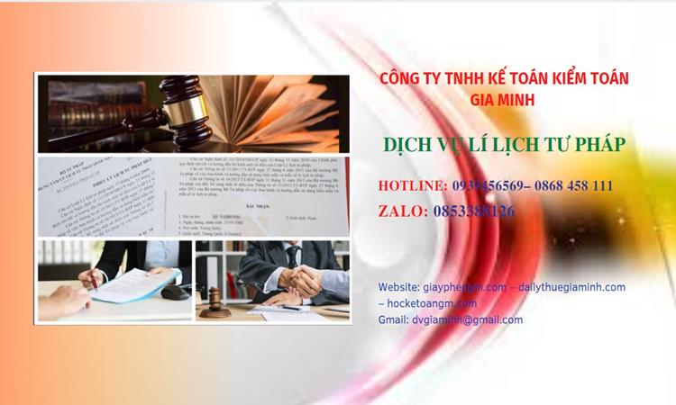 Hướng dẫn thủ tục làm lý lịch tư pháp tại đồng tháp 8 Dịch vụ làm lý lịch tư pháp tại Đồng Tháp ở đâu uy tín