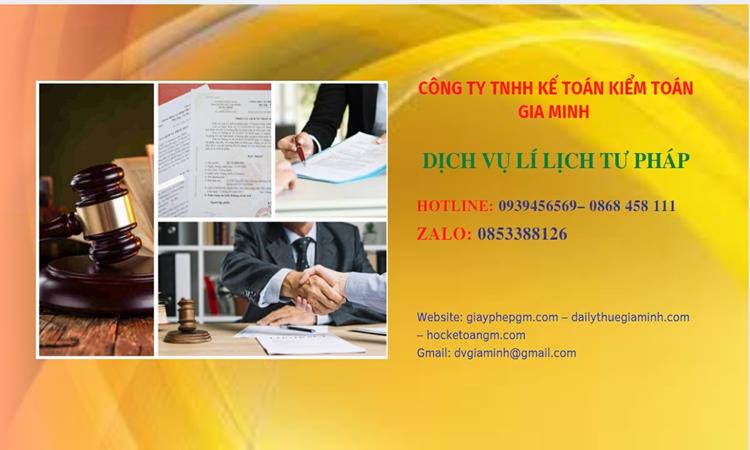 Hướng dẫn thủ tục làm lý lịch tư pháp tại gia lai 5 Dịch vụ làm lý lịch tư pháp tại Gia Lai ở đâu uy tín