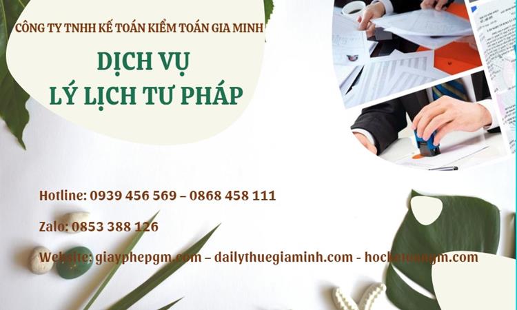Hướng dẫn thủ tục làm lý lịch tư pháp tại hải phòng 8 Dịch vụ làm lý lịch tư pháp tại Hải Phòng ở đâu uy tín
