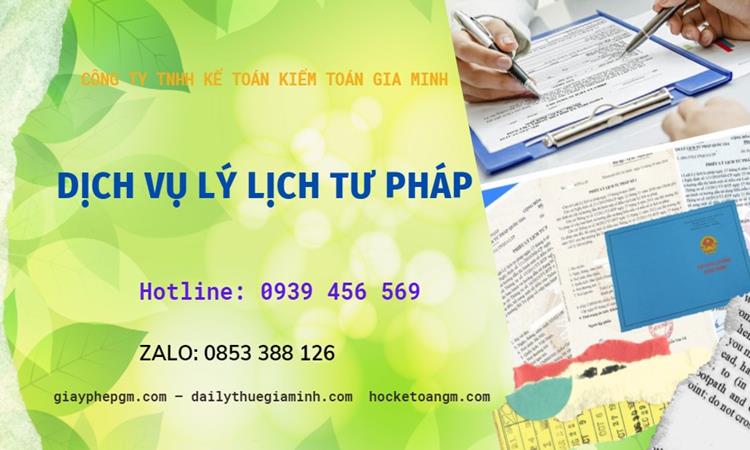 HƯỚNG DẪN THỦ TỤC LÀM LÝ LỊCH TƯ PHÁP TẠI TPHCM 8 Dịch vụ làm lý lịch tư pháp tại TPHCM ở đâu uy tín