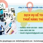 Dịch vụ kế toán thuế hàng tháng tại Đà Nẵng 6 Dịch vụ quyết toán thuế hàng tháng tại Đà Nẵng